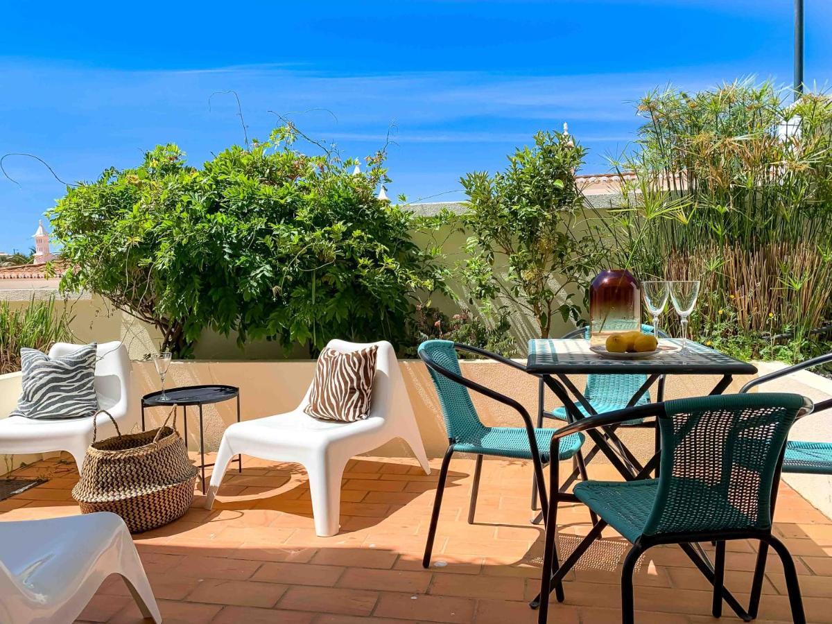 Casa Silwa - Chic 2Br Townhouse Duplex, 5Min To Beach & Pool Ferragudo  Luaran gambar